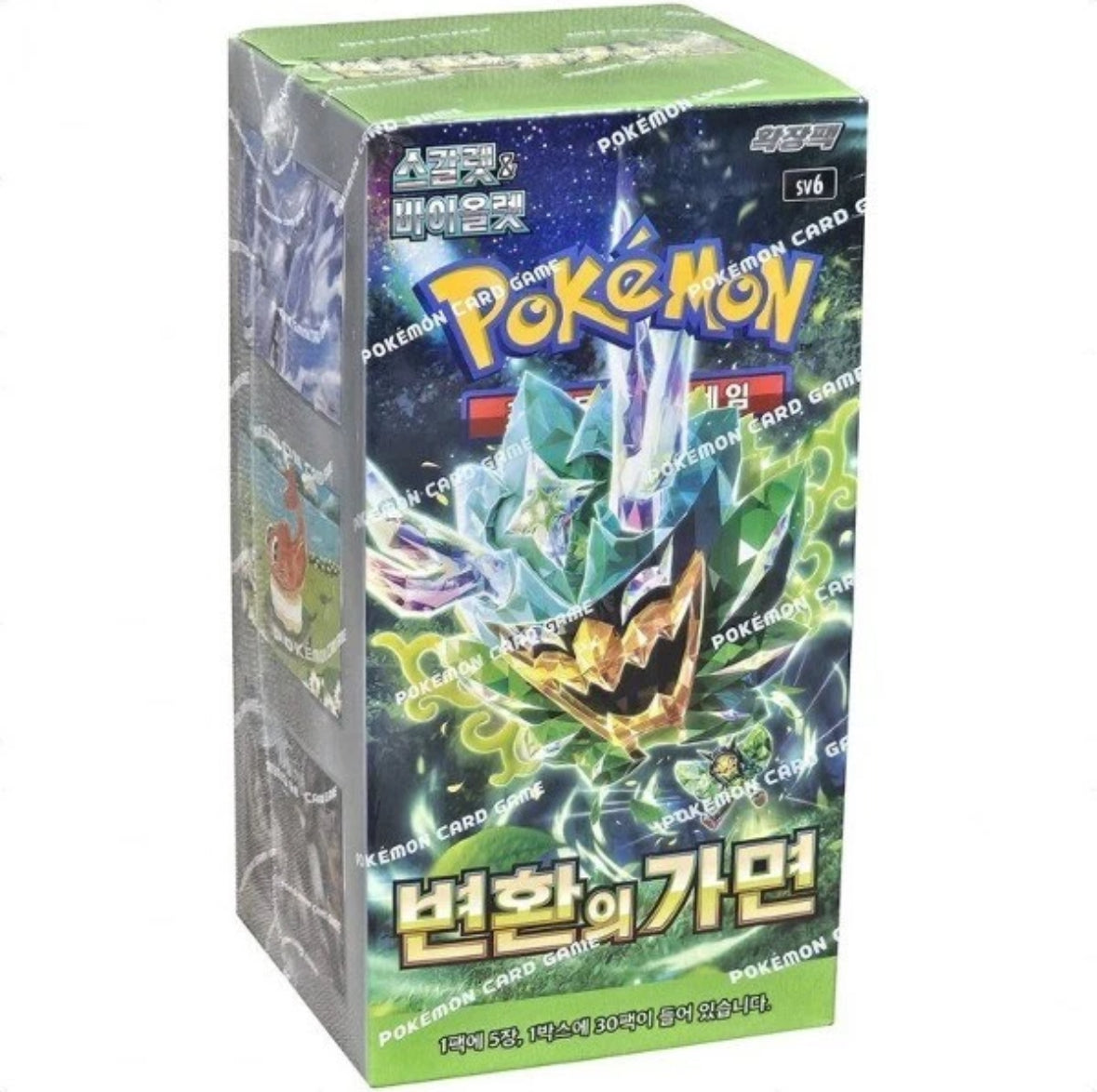 Korean Pokémon TCG sv6 Mask of Change Booster Box