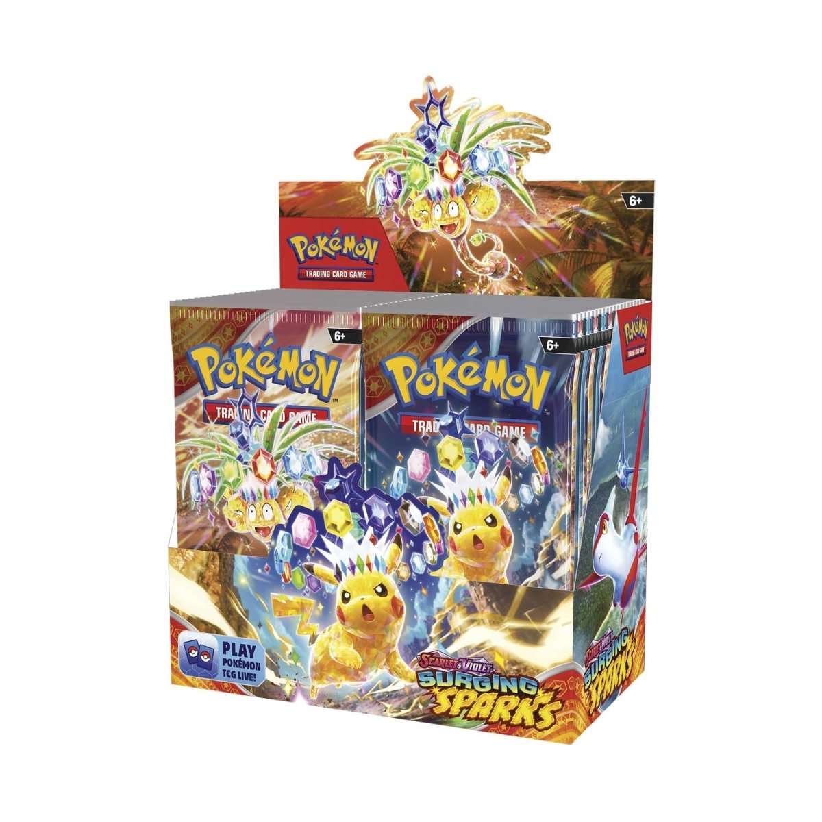 Surging Sparks Booster Box 36 Packs Sealed