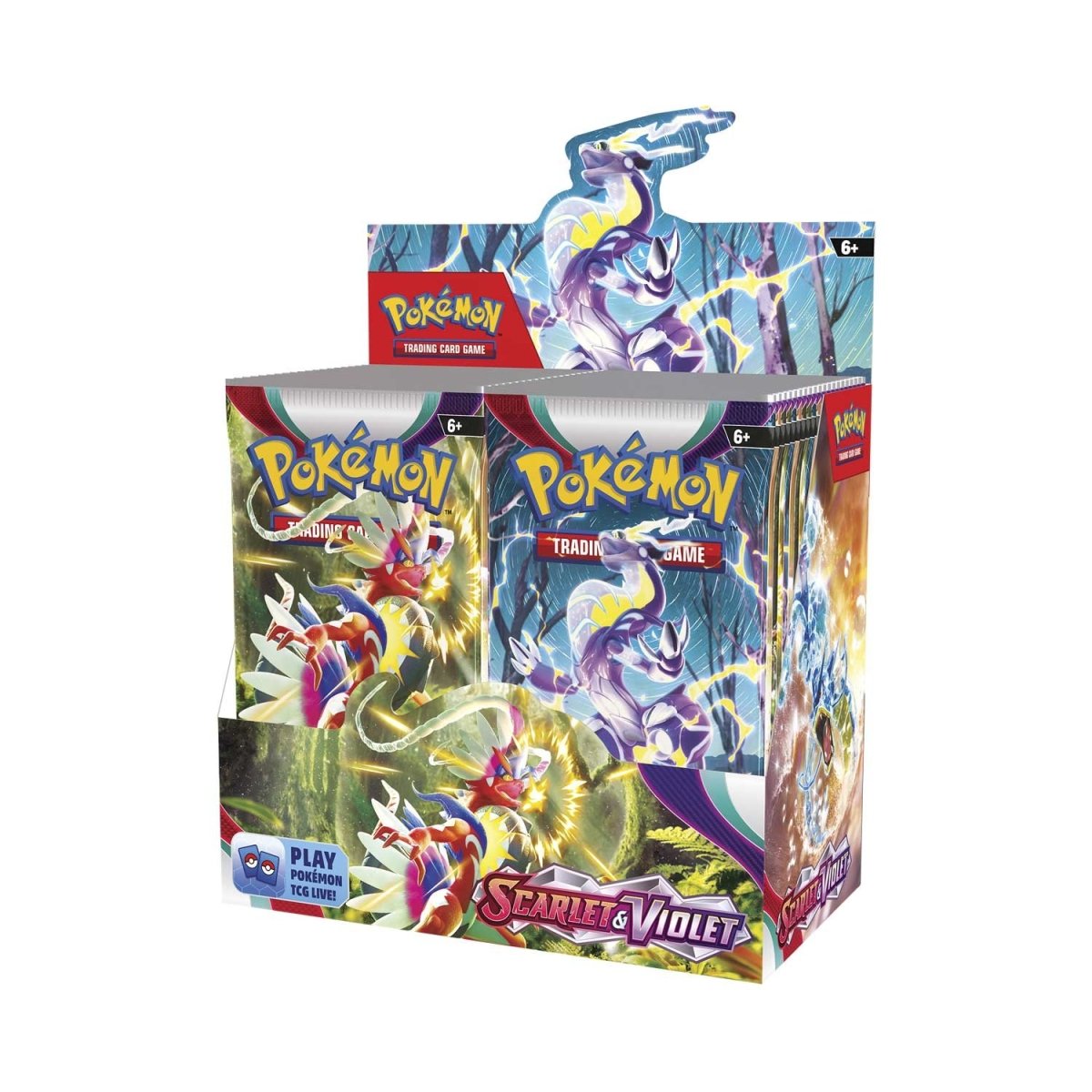 Scarlet & Violet Base Set Booster Box (36 Packs sealed) – Hypnotic Monkey Cards