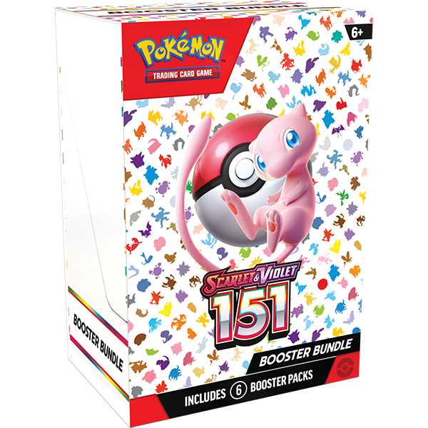Pokemon TCG Scarlet & Violet 151 Booster Bundle (6 packs)