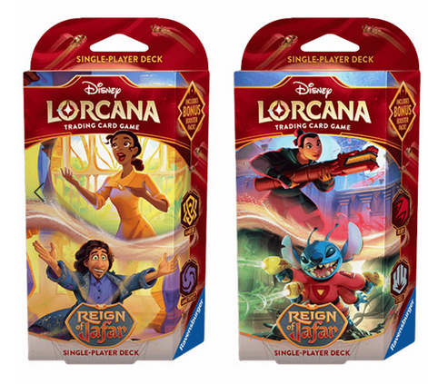 Disney Lorcana Trading Card Game - Reign of Jafar Starter Deck