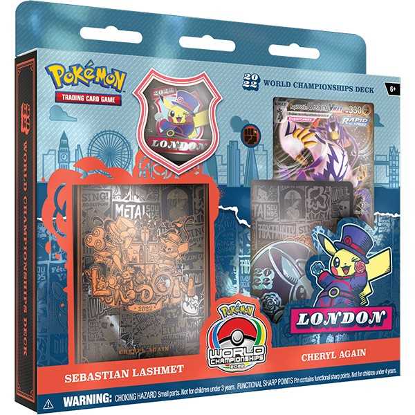 Pokémon TCG: 2022 World Championships Deck - Complete Set of 4 (Sebastian/Rikuto/Ondrej/Andre)