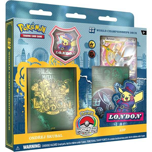 Pokémon TCG: 2022 World Championships Deck - Complete Set of 4 (Sebastian/Rikuto/Ondrej/Andre)