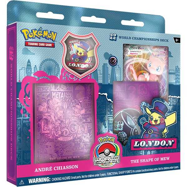Pokémon TCG: 2022 World Championships Deck - Complete Set of 4 (Sebastian/Rikuto/Ondrej/Andre)