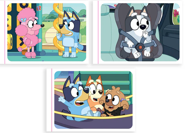 Bluey Play With Friends Stickers Starter Pack