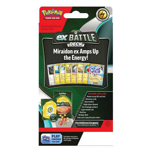 Pokémon TCG: Miraidon and Victini ex Battle Decks