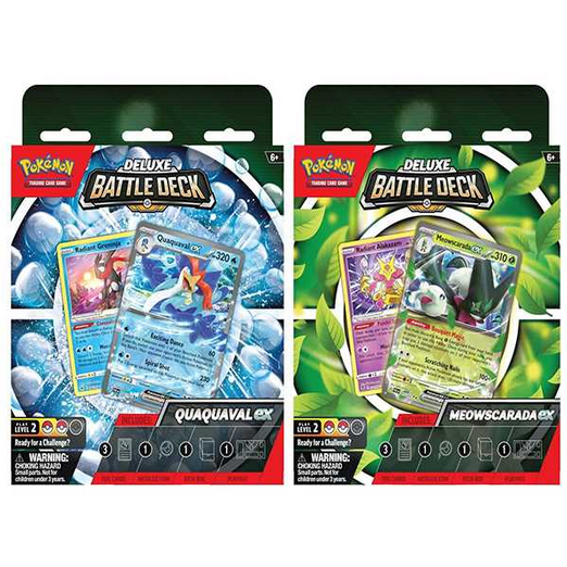 Pokémon TCG: Deluxe Battle Decks - Quaquaval ex/Meowscarada ex