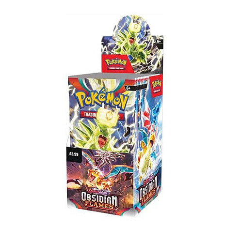 Pokémon TCG: Obsidian Flames Half Booster Box (18 packs, sealed)