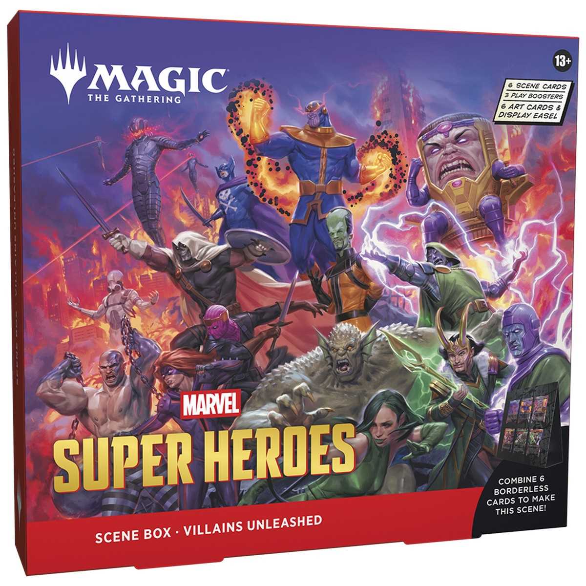 PREORDER Magic: The Gathering: Marvel Super Heroes Scene Box