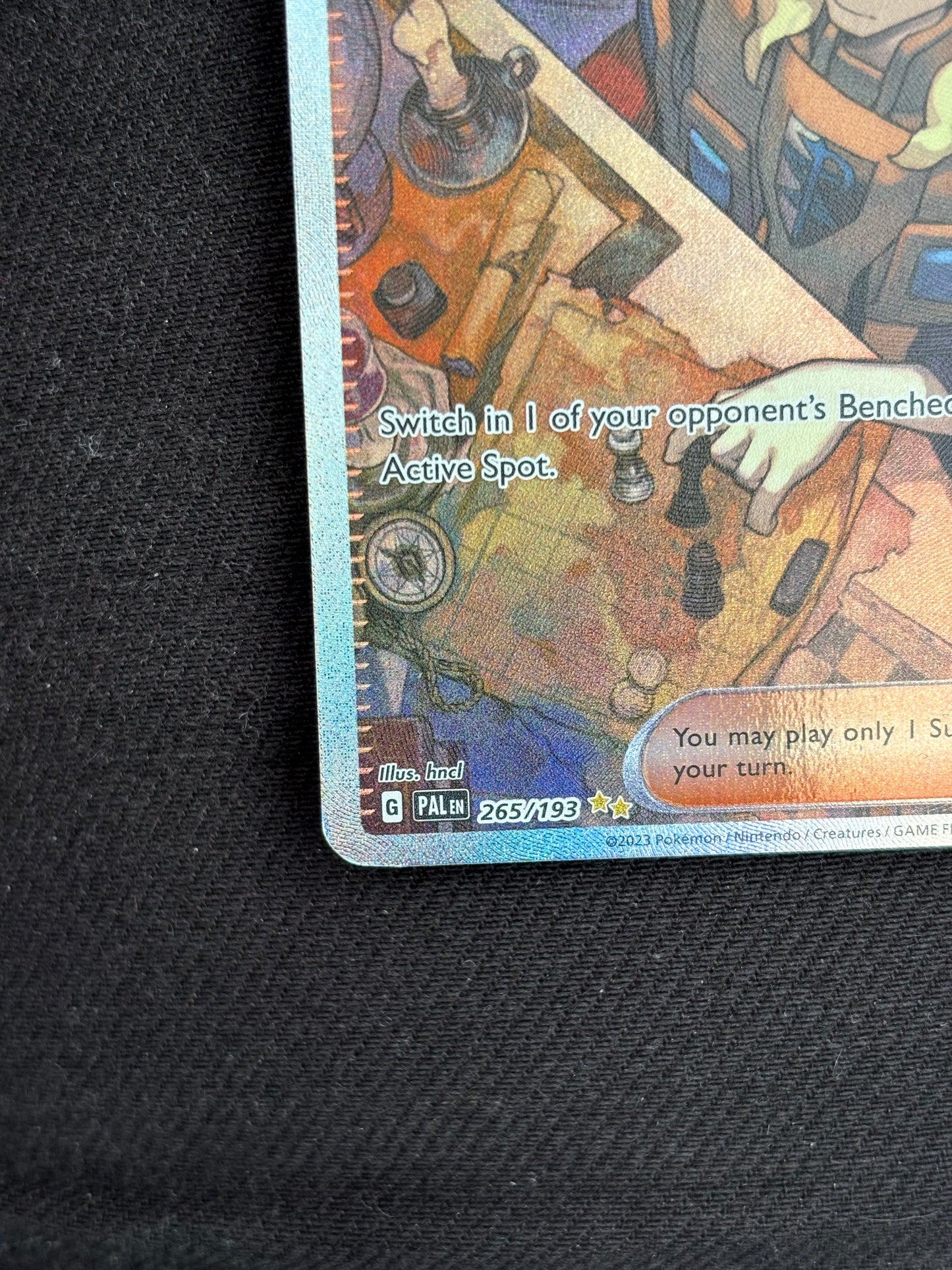 PAL Boss’s Orders 265/193 SIR Paldea Evolved