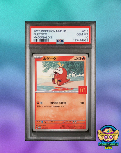 PSA 10 Sequential Set 2025 McDonald's Pikachu 020 etc FULL SET 017-022 Japanese