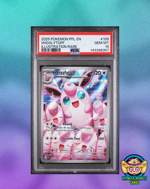 Pokemon Wigglytuff 105 Phantasmal Flames PSA 10