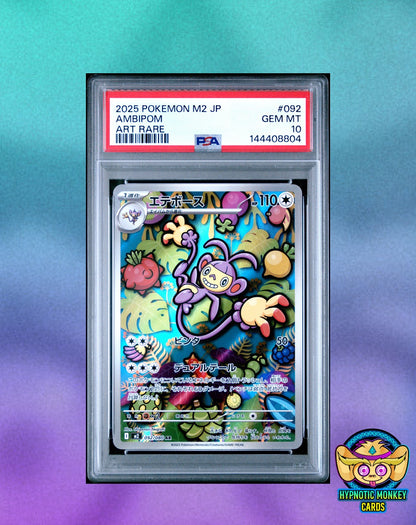 Pokemon Ambipom 092 Inferno X JP PSA 10
