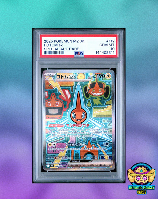 Pokemon ROTOM ex 112 Inferno X JP PSA 10