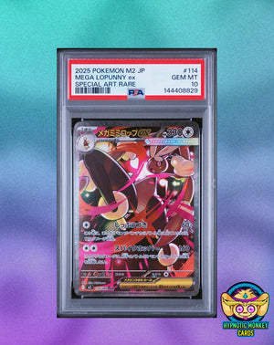 Pokemon MEGA LOPUNNY ex 114 Inferno X JP PSA 10