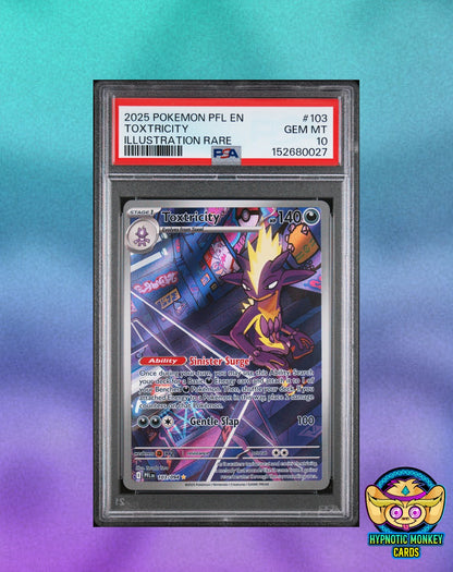 Pokemon Toxtricity 103 Phantasmal Flames PSA 10