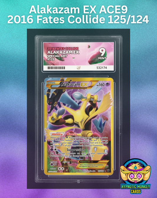 Alakazam EX ACE 9 125/124 Fates Collide