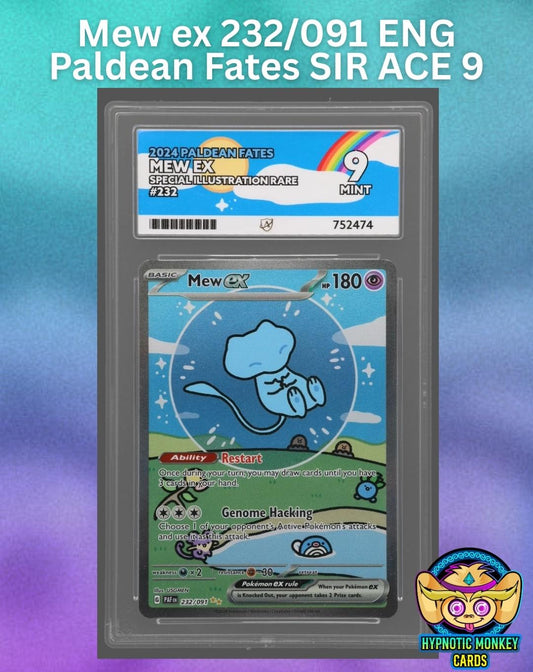 Pokemon Mew ex 232/091 Bubble Mew Ace 9