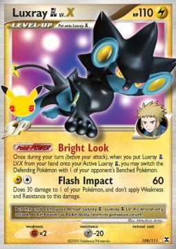 Luxray  LV.X - Celebrations (Holo Rare) [CEL-RR 109]