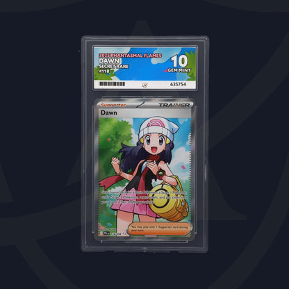 Dawn SR 118/094 Phantasmal Flames Ace 10 Perfect Subgrades