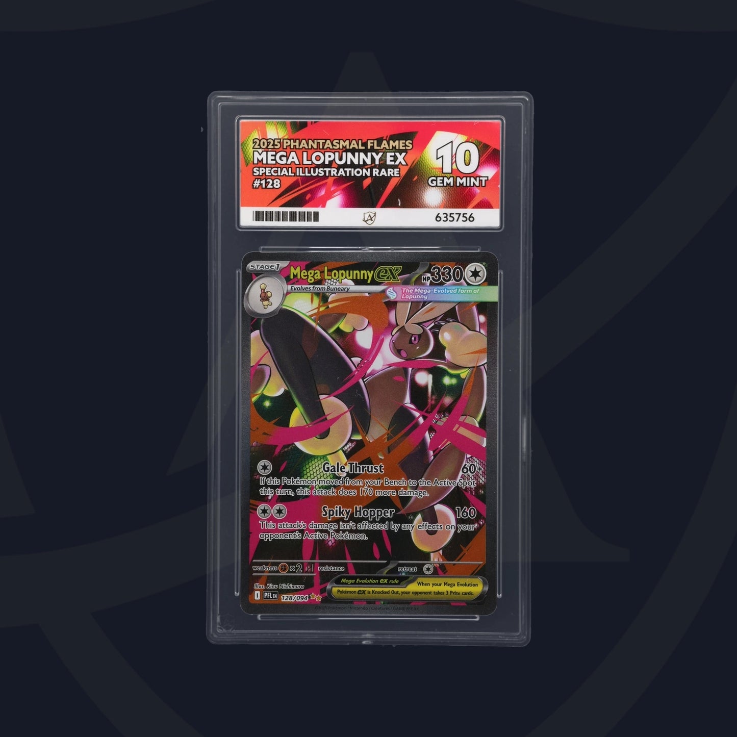 Mega Lopunny EX 128/094 SIR ACE 10