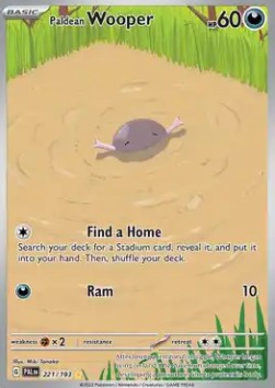 Paldean Wooper - Paldea Evolved (Illustration Rare) [PAL-221]
