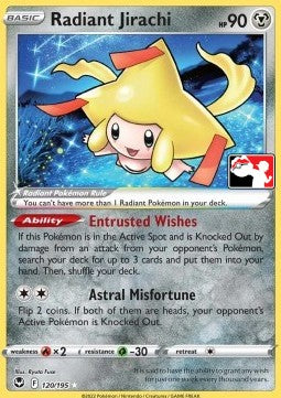 Radiant Jirachi - Play! Pokémon Prize Pack Series Three (Promo) [PPS3-SIT 120]