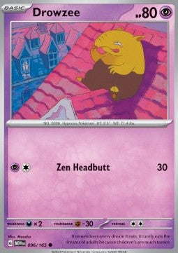 Drowzee - 151 (Common) [MEW-096]