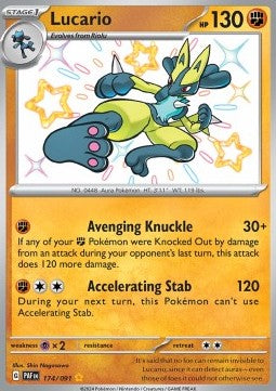 Lucario - Paldean Fates (Shiny Rare) [PAF-174]