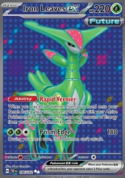 Iron Leaves ex - Temporal Forces (Ultra Rare) [TEF-186]