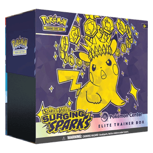 Surging Sparks Pokémon Center Elite Trainer Box - Surging Sparks
