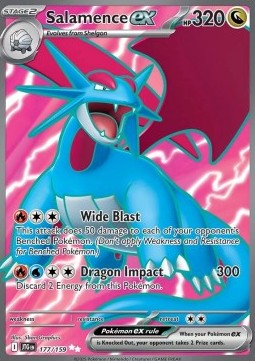 Salamence ex - Journey Together (Ultra Rare) [JTG-177]