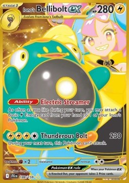 Iono's Bellibolt ex - Journey Together (Secret Rare) [JTG-188]