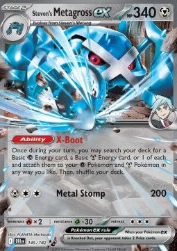 Steven's Metagross ex - Destined Rivals (Double Rare) [DRI-145]