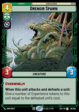 Drengir Spawn (V.1) - Legends of the Force (Rare) [LOF-086]