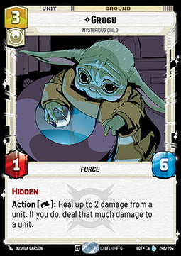 Grogu, Mysterious Child (V.1) - Legends of the Force (Legendary) [LOF-246]