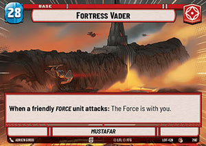 Fortress Vader // Experience Token - Legends of the Force: Extras (Common) [XLOF-290]