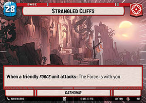 Strangled Cliffs // The Force Token - Legends of the Force: Extras (Common) [XLOF-291]