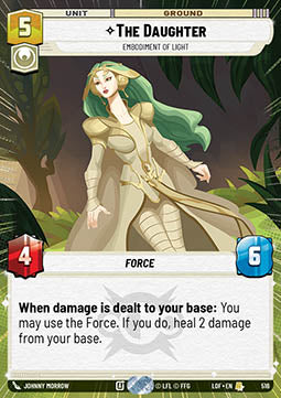 The Daughter, Embodiment of Light (V.1) - Legends of the Force: Extras (Rare) [XLOF-516]