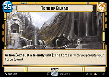 Tomb of Eilram (V.2) - Legends of the Force (Rare) [LOF-532]