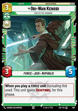 Obi-Wan Kenobi, Protective Padawan (V.2) - Legends of the Force (Special) [LOF-598]