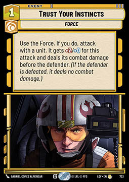 Trust Your Instincts (V.2) - Legends of the Force (Rare) [LOF-723]