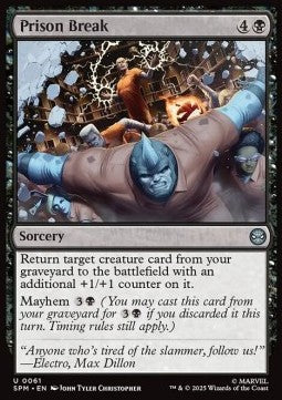 Prison Break - Magic: The Gathering | Marvel's Spider-Man (Uncommon) [SPM-61]