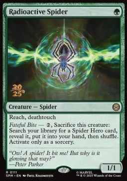 Radioactive Spider (V.1) - Magic: The Gathering | Marvel's Spider-Man: Promos (Rare) [PSPM-111]