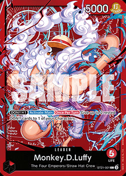 Monkey.D.Luffy (ST21-001) (V.1) - Learn Together Deck Set 01 (Leader) [LD01-ST21-001]