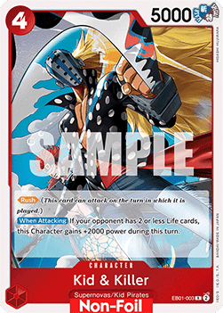 Kid & Killer (EB01-003) - Learn Together Deck Set 01 (Rare) [LD01-EB01-003]