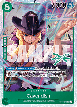 Cavendish (EB01-012) - Learn Together Deck Set 01 (Super Rare) [LD01-EB01-012]