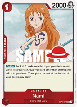 Nami (OP01-016) - Learn Together Deck Set 01 (Rare) [LD01-OP01-016]