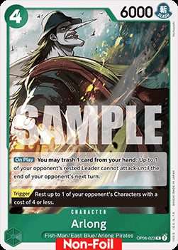 Arlong (OP06-023) - Learn Together Deck Set 01 (Rare) [LD01-OP06-023]