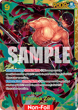 Roronoa Zoro (OP06-118) - Learn Together Deck Set 01 (Secret Rare) [LD01-OP06-118]